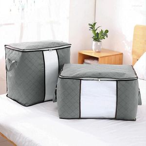 Storage Bags 2PCS /Packing Cotton Quilt Bag Super-capacity Kindergarten Luggage Sorting Cloth Clothing Moving Packing