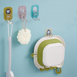 Ganchos de lavagem adesiva Reutilizável para o banheiro da cozinha Bathroom Kids Múltiplos usos XBJK2302