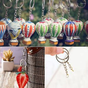 Keychains 50 PCs Golpeiro giratório e anéis de chave com salto de corrente para o chaveiro de chaveiro Diy Jewelry Crafts Acessórios