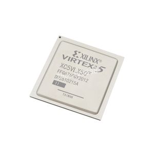 Novo Circuitos Integrados Original Campo Campo Programável Array FPGA XC5VLX50-1FFG676I CHIP IC FBGA-676 Microcontrolador