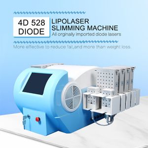 Lipo Lazer Makinesi 4D Lipolazer Zayıflama Yağ Yanan Kilo Kaybı Cilt Sıkma Ekipmanı