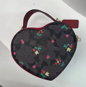 Moda Lolita Saco de Coração do Coração dos namorados Novo