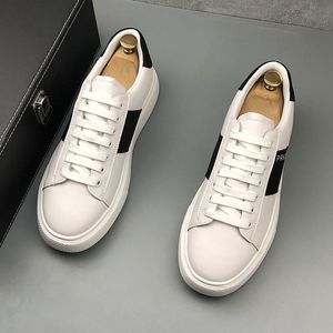 Business Shoes Mode Hochzeitsdesigner atmungsaktivem Luftkissen Sport lässige Sneaker Frühling Schnürung im Freien Tennis Walking Slates C.