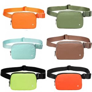 LL Unisex Waistpacks Fanny Pack Bags Outdoor Sports Running Travel Phone Women Mens Coin Purse Casual Waist Belt Travel Bag Adjustable