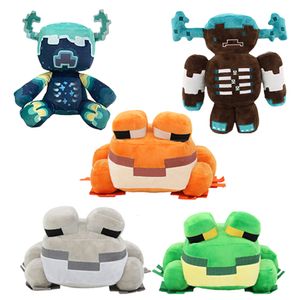 Plush Dolls 27cm Frog Plush Toys Kawaii Game Anime Figure Sott Stuffed Animals Peluch Kids Toys Plushies Birthday Gift for Boy Fans 230227