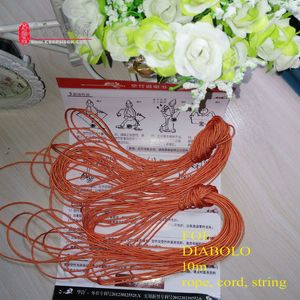 Cordas de corda yoyo para diabolo chineses yoyo kongzhu 10m/20m Comprimento amarrado aos pestinos de mão BBDS 230227