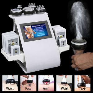 Skönhetsartiklar 5D Cavitation 40k Ultraljud Vakuum RF Lipo Cavitation System Slimming Laser Pads Fat Reduction Machine