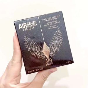 BRAND NEW AIRBRUSH FLAWLESS FINISH Complexion perfecting Micro powder 8g FAIR & MEDIUM 2 color face makeup DHL fast delivery