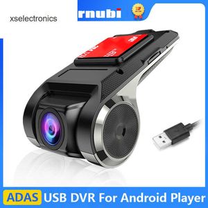 Uppdatera Srnubi för bil DVD Android Player Navigation Full HD Car DVR USB ADAS DAS CAM HEAD ENHET Auto Audio Voice Alarm LDWS G-Shock Car DVR