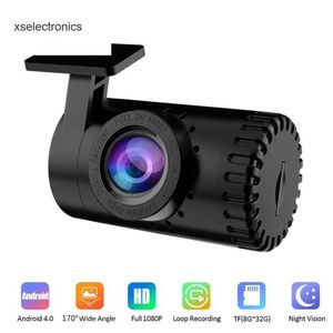 Aggiornamento FHD 1080P Dvr per auto Mini Dash Cam nascosta Rilevatore DVR per fotocamera anteriore posteriore con videoregistratore USB ADAS Monitor di parcheggio 24 ore DVR per auto