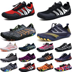 Sapatos de água praia homens homens sapatos nadar mergulhando vermelho preto preto amarelo cinza cinza externo descalço tamanhos seco rápido eur 36-45