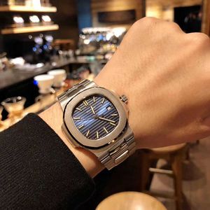 Zegarki SUPERCLONE 40mm pp5711 8.3mm Luksusowy zegarek i luksusowy designerski zegarek Moda męska Blask Wodoodporny W pełni automatyczny Precyzyjny Stal 5711