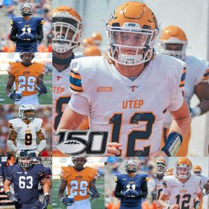 NUOVE maglie da calcio Maglia da calcio NCAA UTEP Miners Gavin Hardison Ronald Awatt Quardraiz Wadley Deion Hankins Jacob Cowing Justin Garrett James Neal Breon