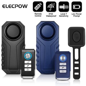 Alarm systems Elecpow Wireless Bicycle Remote Control Waterproof Electric Motorcycle Scooter Bike Security Protection Anti theft s 230227