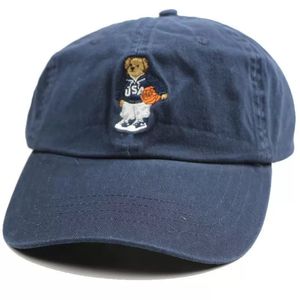 2023 Frete grátis Novo Captura de Casquia Curved Curved Casquette Baseball Mulheres Gorras Snapback Caps Bear Papai Polo Hats for Men Hip Hop N1