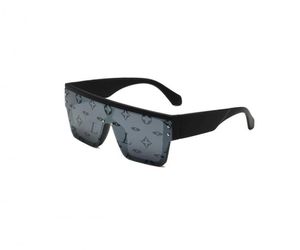 Lüks Tasarımcı Güneş Gözlüğü Erkek Gözlük Açık Shades PC Çerçeve Moda Klasik Lady Kadınlar için Güneş gözlükleri V1853 Aynalar