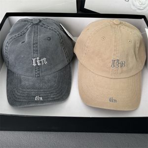 Erkekler Kadın Tasarımcı Beyzbol Kapakları Top Cap Klasik Letter Letterged Happared Hat Summer Sunhat Unisex Sıradan Şapkalar 4 Renk