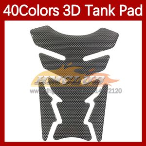 Motorradaufkleber 3D Carbon Faser Tank Pad Protektor für Kawasaki Ninja ZX 14R 14 ZX-14R ZX14R 2012 2013 2014 2015 2017 2017 Gas Kraftstoff Tank Cap Aufkleber Aufkleber 40 Farben