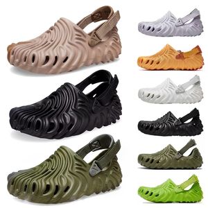 Дизайнерские засоры мужские сандалии тапочки Croc Slides Classic Stratus menemsha Cucumber Urchin Водонепроницаем