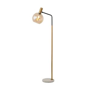 Glasläsning Golvlampa lyx Modern design Standljus 25 cm Bredd 163 cm Höjd för Hotel Home vardagsrum sovrum studierum dekoration