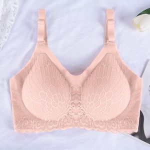 Camisolesタンク女性のためのスポーツブラジャーUnwired Bra Top Wireless Sexy Backless Push UpシームレスメッシュクロップBrallette Mujer