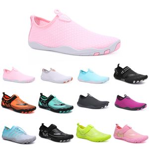 2023 Sports Sports Wading Sapatos Homens Mulheres Caminhadas ao ar livre Branco preto cinza verde verde profundo azul vermelho roxo amarelo tênis de corrida Treinadores Tamanho 35-46