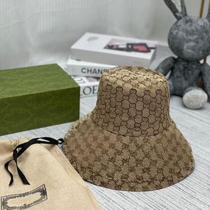 Tasarımcılar Kova Şapkaları Lüksler Klasik Geniş Kenarlı Şapkalar Düz Renk Mektup Güneş Şapkaları Moda Parti Trendi Seyahat Buckethats Yüz Şapka Üst Düzey iyi