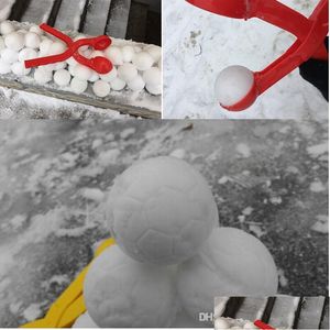 Yenilik oyunları kış kar topu üreticisi kum kalıb aracı çocuklar oyuncak hafif kompakt kartopu dövüşü açık hava spor sporları damla teslimat t dhngs