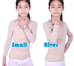 Women's Shapers Child Tights 120D Tight-fitting Costume Leotard Dance Clothes Preferred Invisible Basic Skin Color Stockings Elastic Tops