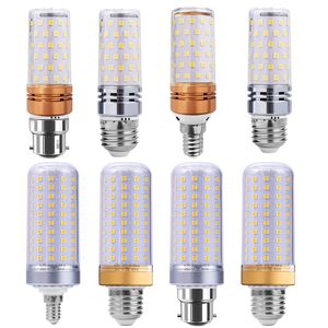 16W LED Candelabra Bulbs 1200lm, Decorative Candelabras Base E14 E26 E27 B22 3-Corn-Dimmable LED Chandelier Bulb Daylight White 5000K LEDs Lamp crestech
