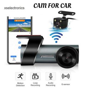 Обновление 1080p Dashcam Dash Cam для автомобиля Camara 360 Para Auto Super Night Vision 360 Вращающийся автомобиль Рекордер DVR Wi -Fi Black Box Car DVR