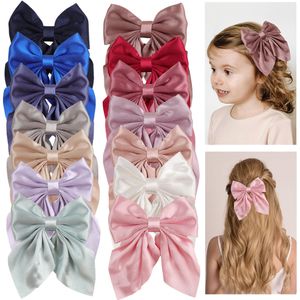 New Candy Color Ribbon Fascia per capelli Scrunchies Nastro per capelli lungo per donna Ragazza Coda di cavallo Clip per capelli dolce Accessori per capelli moda 1772