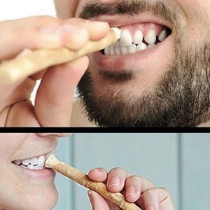 Escova de dentes 5pcs miswak a vácuo orgânico limpeza de dentes macios madeira pasta de dente natural Cuidados odontológicos 230228