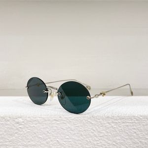 Randlose runde Sonnenbrille für Frauen Männer