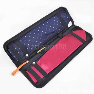 Neck Ties Travel Tie Case Men Travel Necktie Box Travel Tie Case Tie Holder Storage J230227