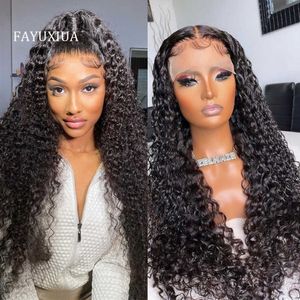 Синтетические парики выделяют Ombre Lace Front Wig Curly Hair Hairs Money Blonde Colored HD Deep Wave Frontal для чернокожих женщин синтетические 230227