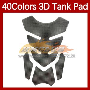 オートバイステッカー3DカーボンファイバータンクパッドプロテクタースズキGSXF650 GSX650F 08 09 10 11 12 13 2008 2009 2010 2011 2013ガス燃料タンクキャップステッカーモットデカール40色