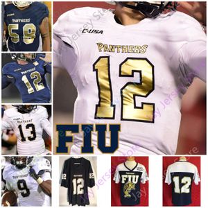 NEW Football Jerseys Custom 2020 Florida International FIU Football Jersey NCAA College Kaylan Wiggins James Morgan Anthony Jones Napoleon Maxwell T.Y. Hilton