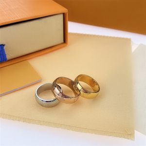 Fashion Band Rings Classic Ring Exquisit Celtic Schmuck für Frauen Mann Designer Temperament 6 Optional optional