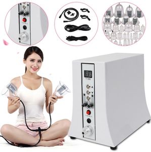 Equipamento portátil Slim Equipamento Novo aquecimento de peito de mama A vácuo a vácuo de metal a vácuo bombeia bombeia terapia de vidrager massageador de nádega de nádega de bumbum