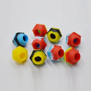 Colorful Smoking Silicone Multisize Male Joint Change-over Caps 510 Pens Batterys Filter Waterpipe Hookah Oil Rigs Bong Plug Connector Bowl Cigarette Holder