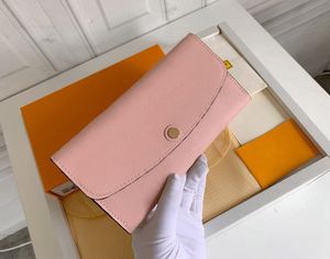 Fashion designer wallets luxury slim purse womens clutch Highs quality embossed monograms zipper coin purses ladies card holder original box dust bag #369b