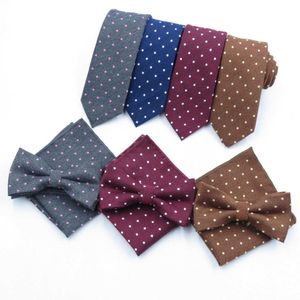 Neck Ties Sitonjwly мужской костюм для бабочки наборы галстуки бизнес -формальное платье в горошек точки газель