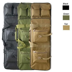 Outdoor Bags 81cm 94cm 115cm Tactical Hunting Backpack Sniper Airsoft Rifle Square Carry Bag Military Shooting Paintball Gun Protection Case 230228