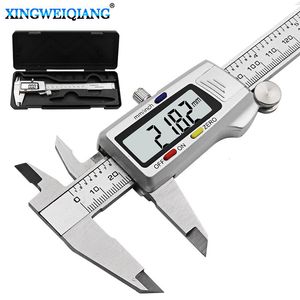 Vernier Calipers 6-inch 150mmデジタルキャリパーステンレス鋼電子デジタルキャリパーメタルメタメーター測定ツールキャリパー230227