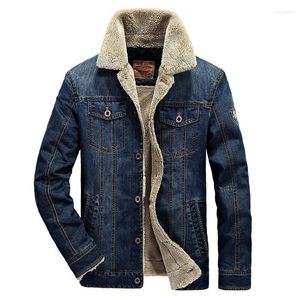 Мужские куртки 2023 Джинсовая куртка мужчина бренда бренда модные мужские джинсы густой теплый зимний переход мужчина ковбойская одежда m-4xl
