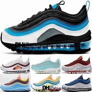 Vrouwen 97S Trainers Maat US 12 Men Sneakers Runnings EUR 46 Casual Dress Shoes Airs Cushion Mens Tripler Black Big Kid Boys Youth S160Q