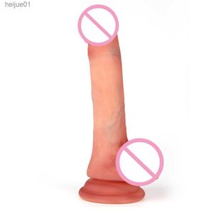 Super Soft Real Dildo för kvinnor libido behöver hjälp önskan att uppnå orgasm onani sex leksaker dick manlig penis genitalia kvinnlig l230518