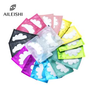 Tools 100Pairs Grafting Eyelash Under Eye Pads Eyelashes Extension Cloud Shape Eyelash Stickers Hydrogel Patches Under Eye Pads Tools