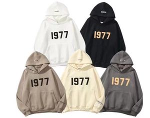 Hoodie's Hoodie EssentialoIe 1977 مصمم Essen Hoody النسائي Essentail pulver بالإضافة إلى حجم الملابس جودة الرجال والنساء هوديز طباعة خطاب عاكس